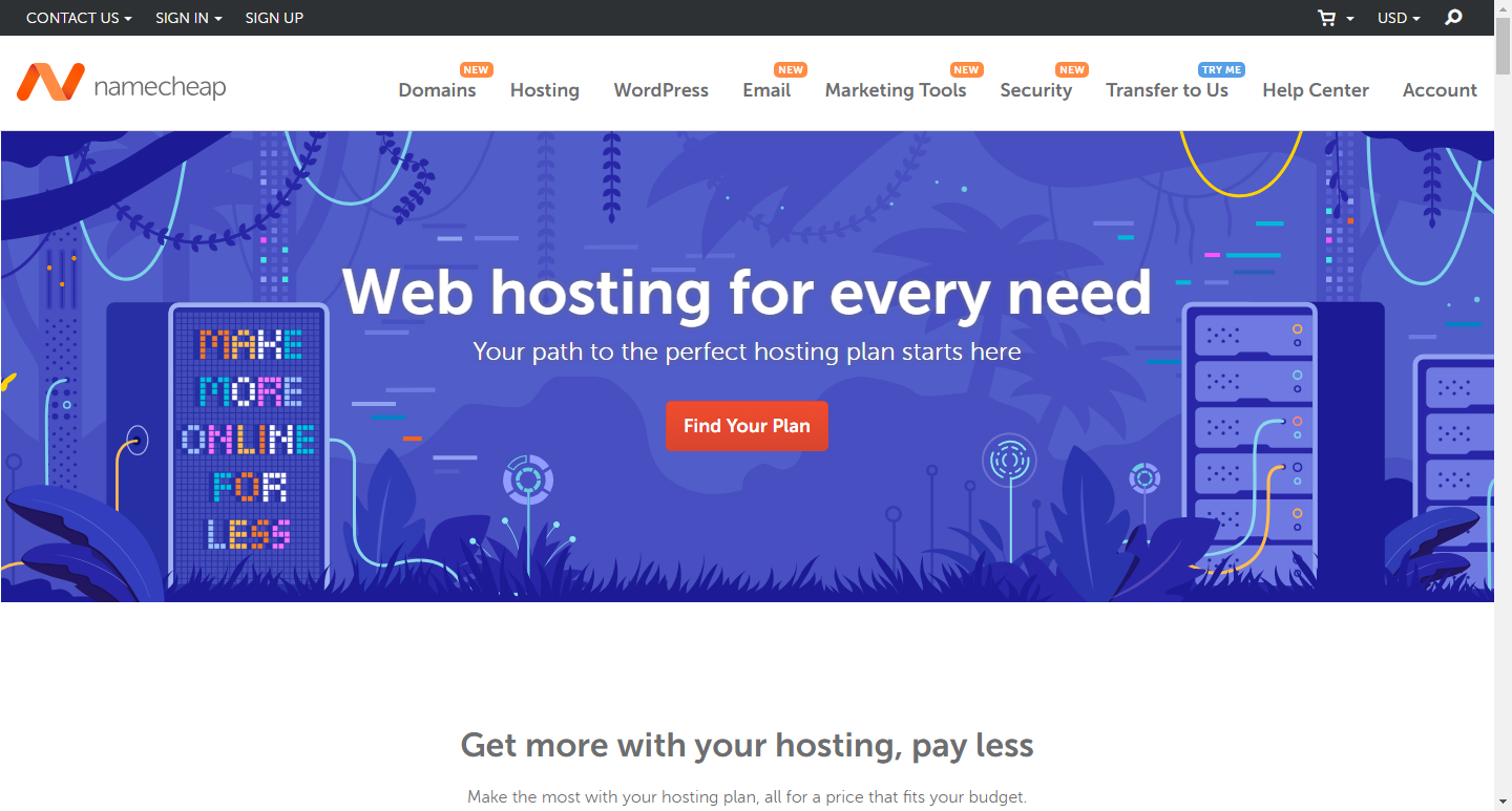 Web Hosting Namecheap