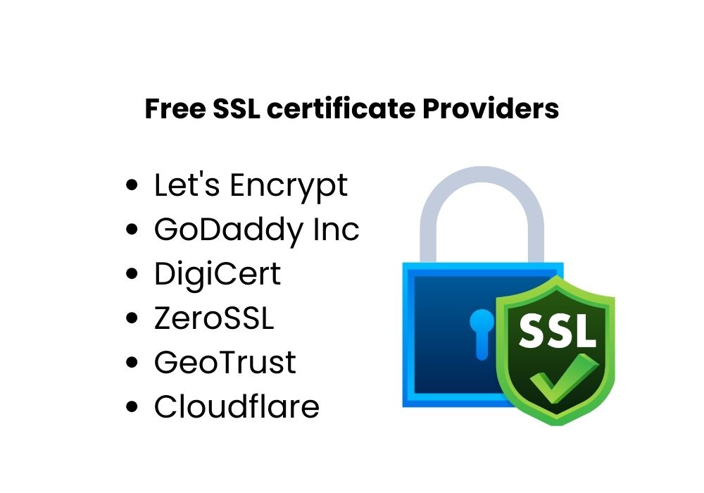 Free SSL certificate Providers