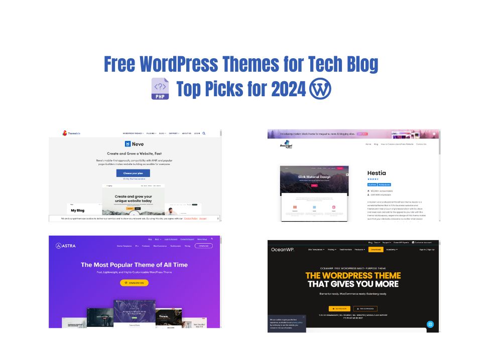 Free WordPress Themes for Tech Blog Top Picks for 2024