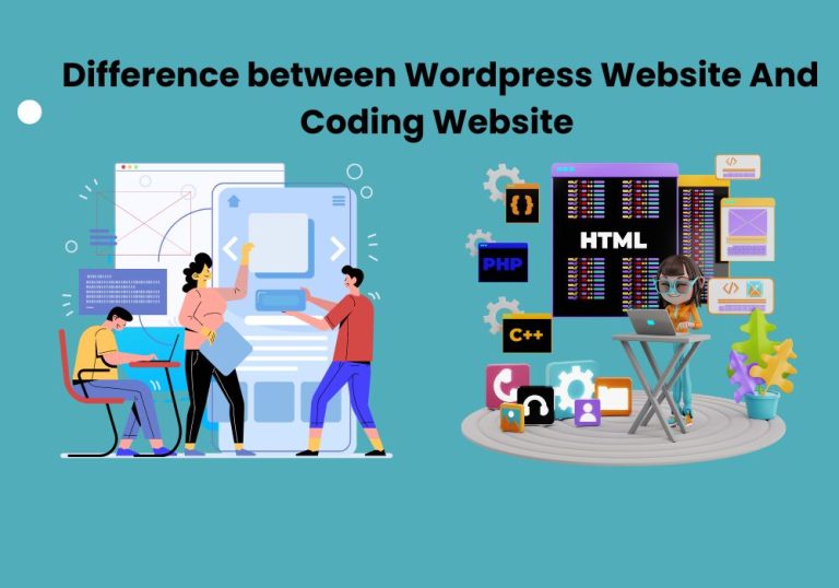 What is the Difference between Wordpress Website And Coding Website