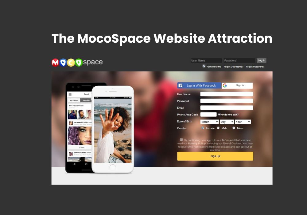 The MocoSpace Website Attraction