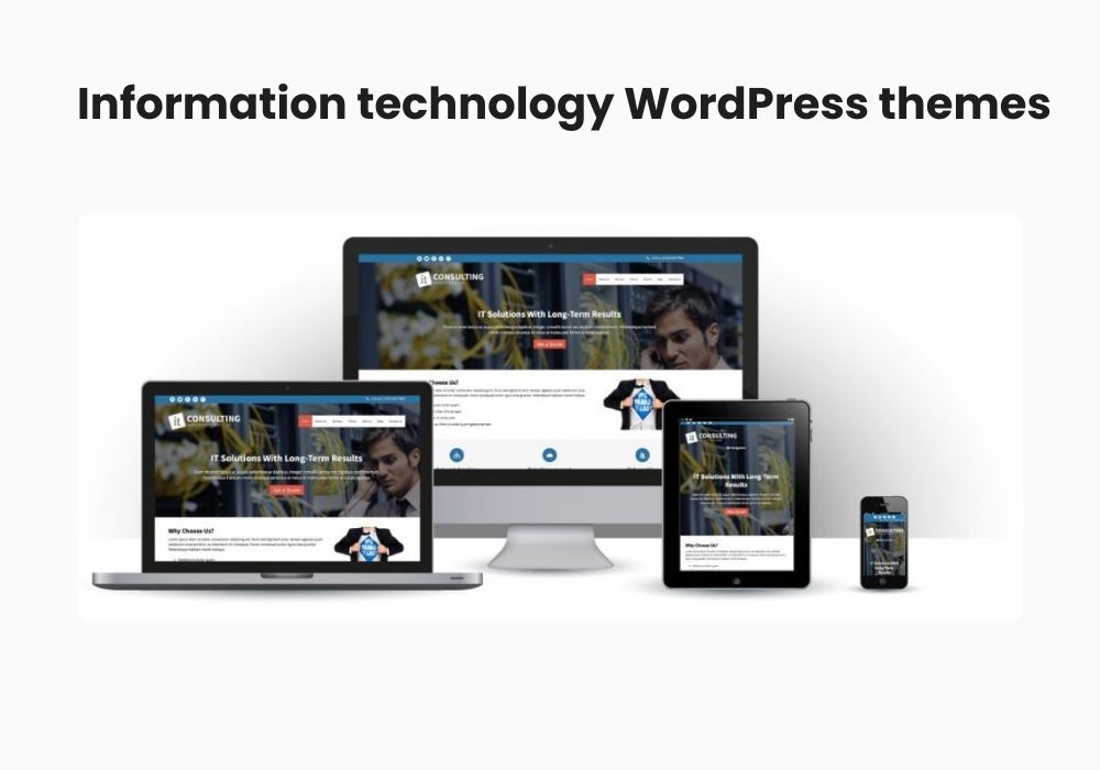 Information technology WordPress themes