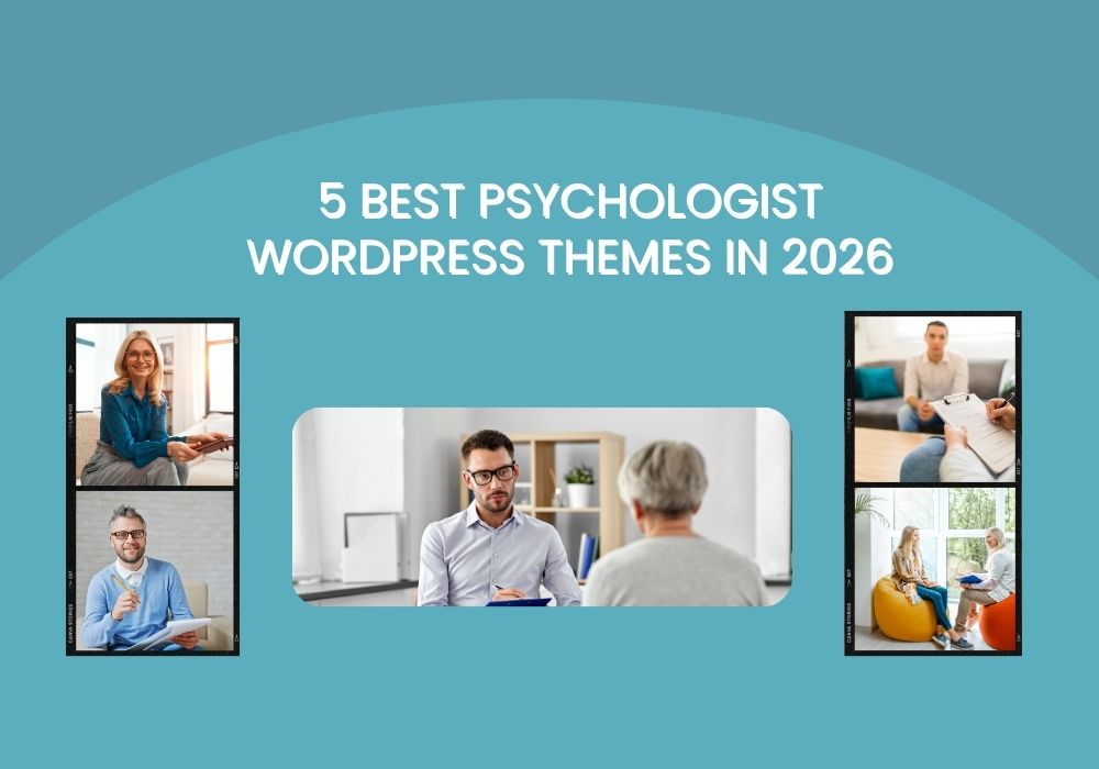 5 best Psychologist WordPress themes in 2026