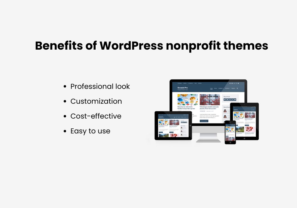Benefits of WordPress nonprofit themes