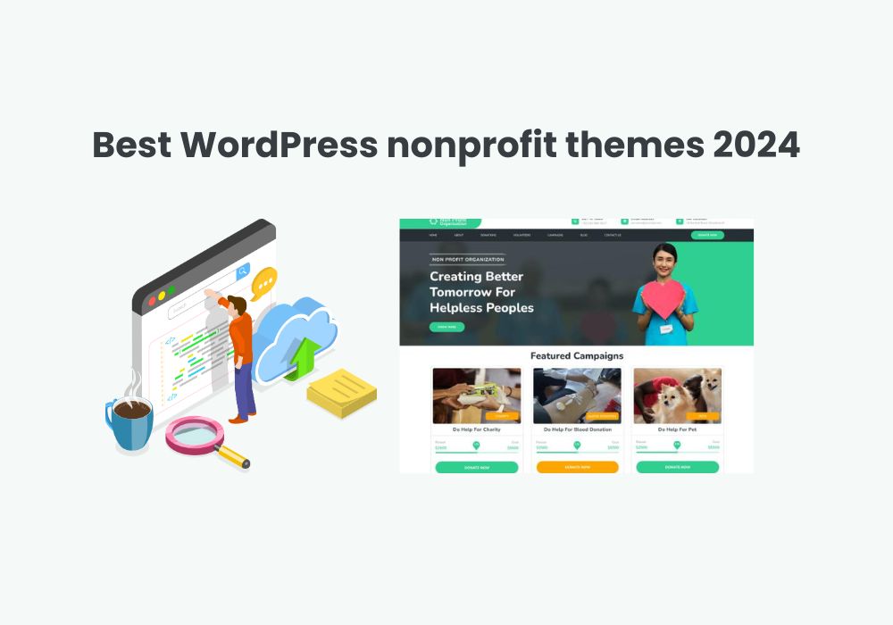 Best WordPress nonprofit themes 2024