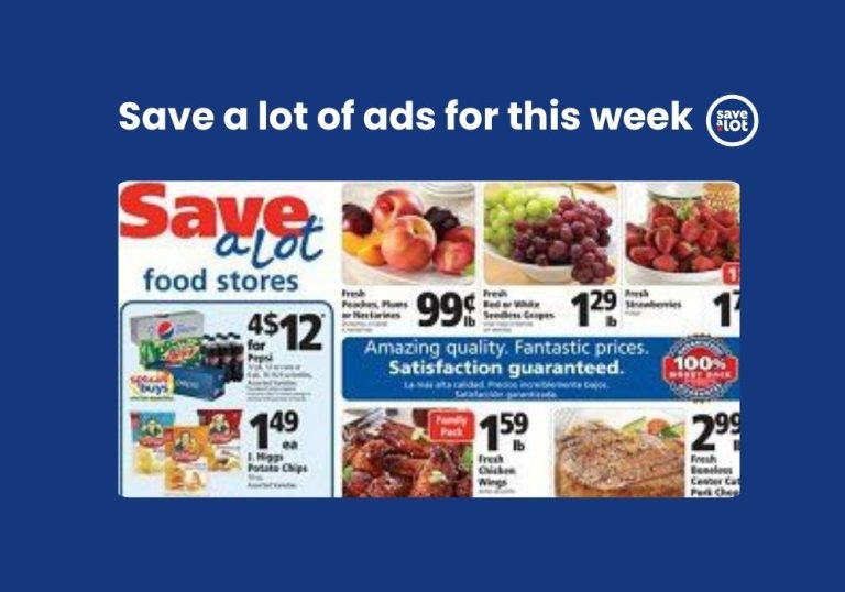 Save a lot of ads for this week