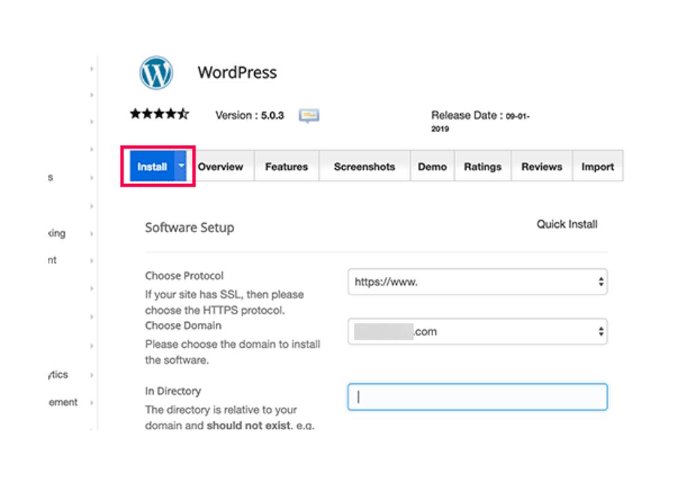 Configure WordPress