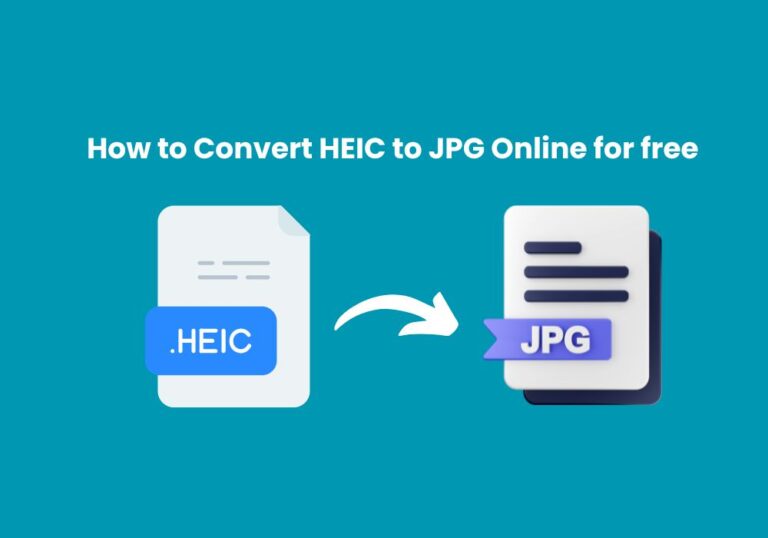 How to Convert HEIC to JPG Online for free