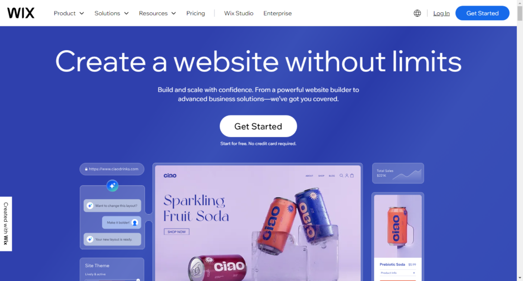 Website Builder Wix.com
