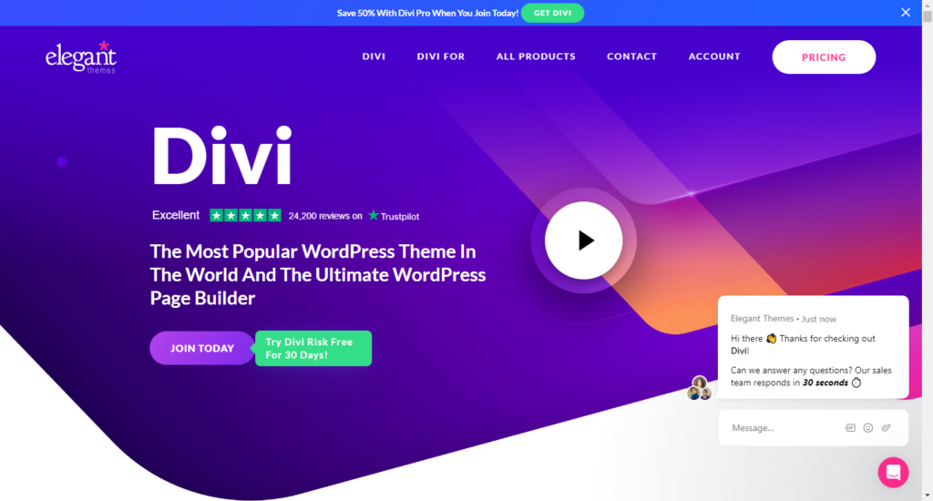 Divi — The Ultimate WordPress Theme & Visual Page Builder