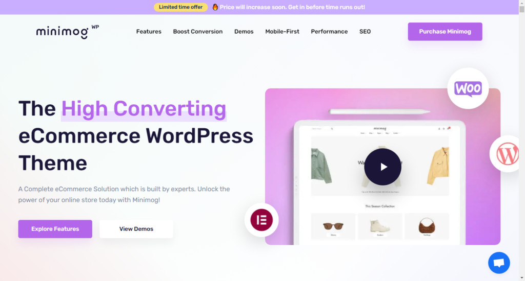 Minimog - The High Converting eCommerce WordPress Theme