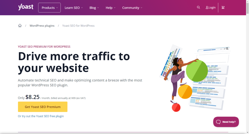 Yoast SEO Website Analysis Plugins