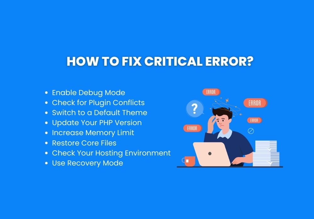 How to Fix critical error