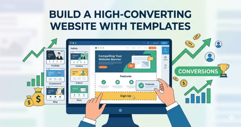 How to Build a High-Converting Website with Templates