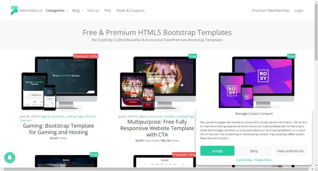 FreeHTML5.co - Free Website Templates
