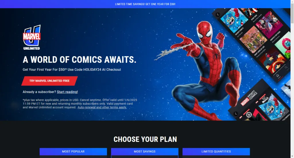 Marvel Unlimited